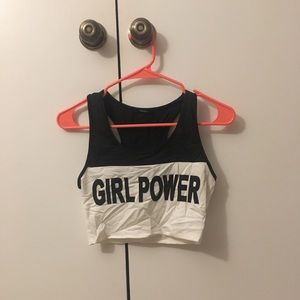 Girl Power crop top